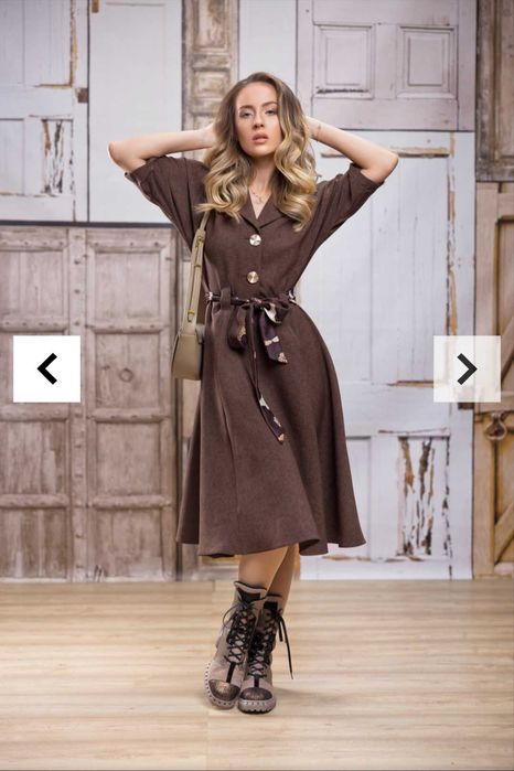 Елегантна рокля -Lucy fashion/2ХЛ