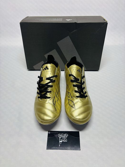 Ghete de fotbal adidas Messi f50 aurii 40