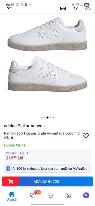 Pantofi sport adidași Adidas 38