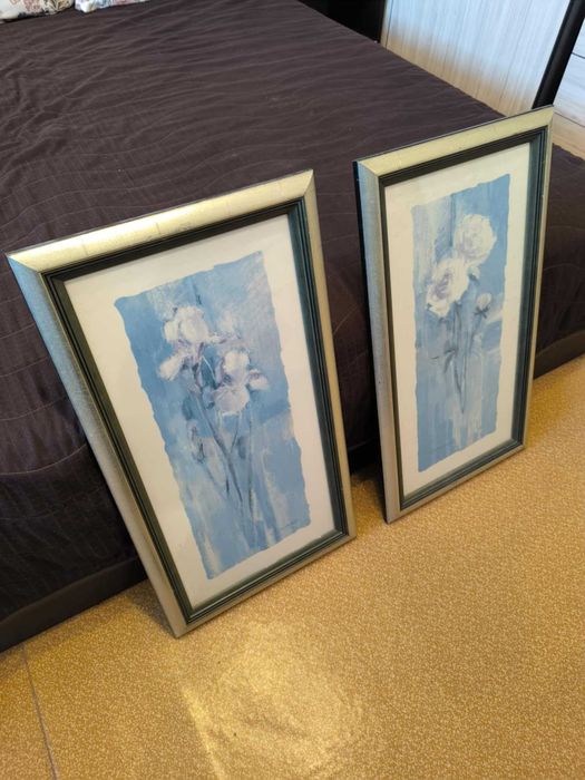 Две картини,силует на двойка! ЦЕНАТА Е ЗА ДВЕТЕ!