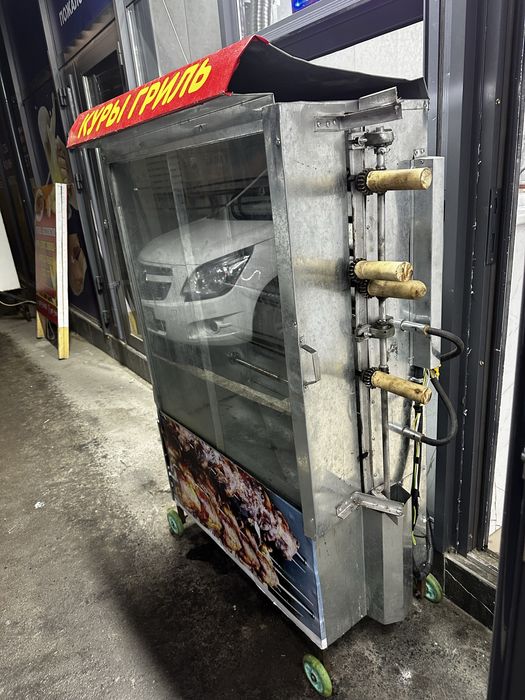 Гриль печь почти новый