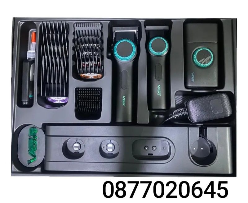 Професионален комплект за подстригване 3 in 1 VGR-001 PRO,V-977, V-377