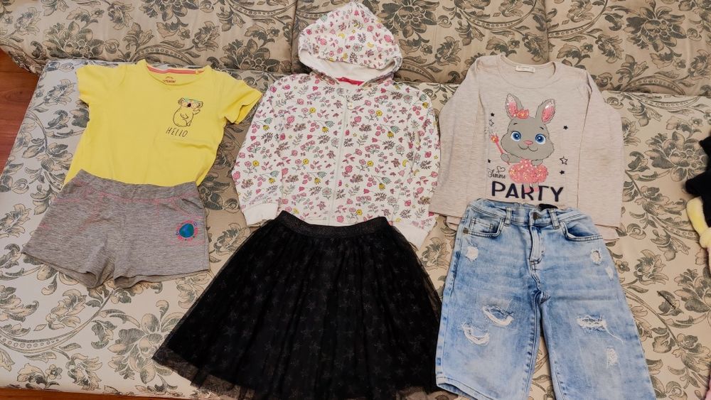 Вещи на девочку 4-6 лет