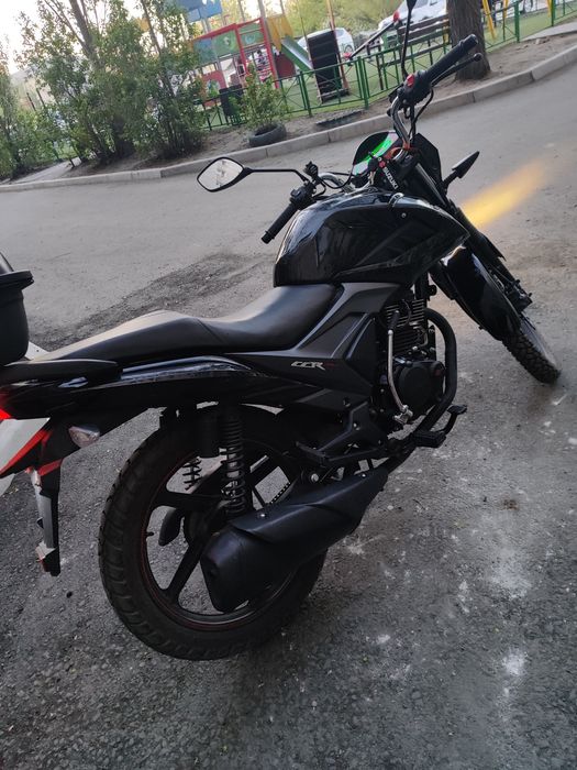 Мотоцикл (LiFAN 150..2e)на обкатке