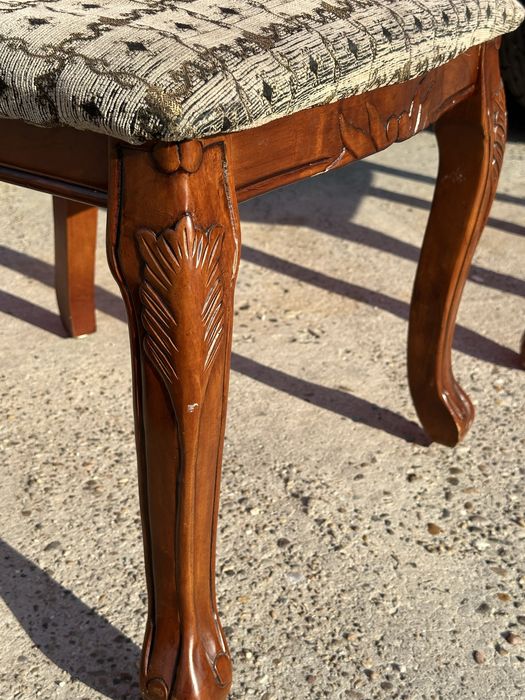 Барокови дървени столове 2 бр