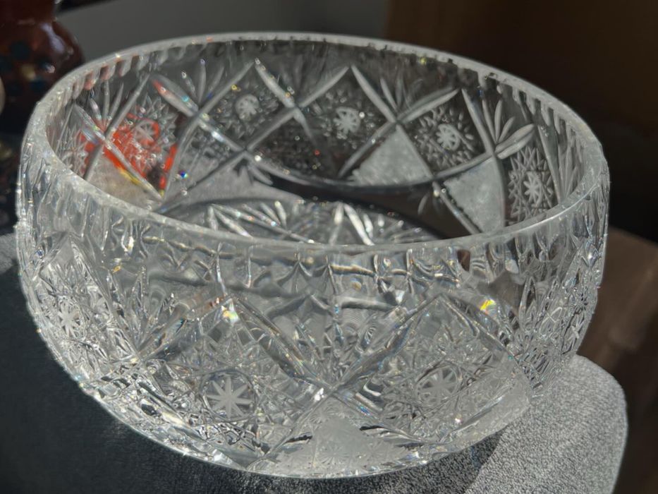 Bol din cristal masiv impecabil