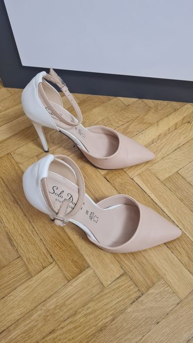 Pantofi din piele naturala 35