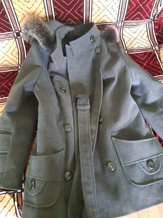 Palton damă gri mărimea 52
