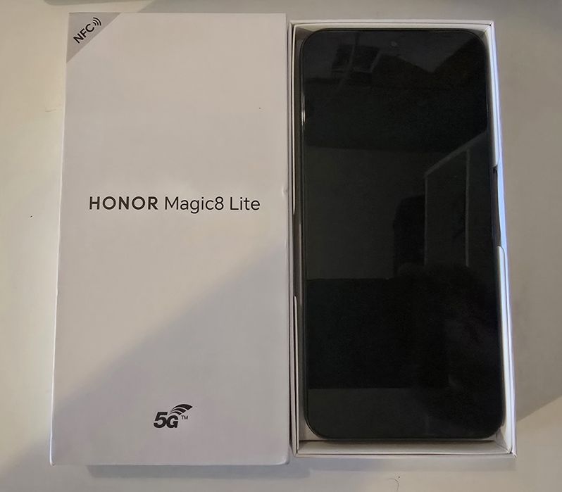 HONOR Magic 8 Lite, 256GB, 8GB RAM, negru