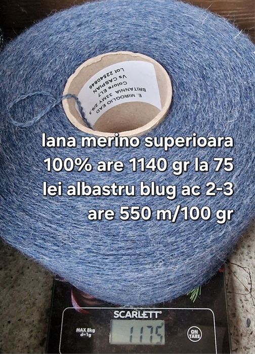 Lana 100% sau lana merino100 %