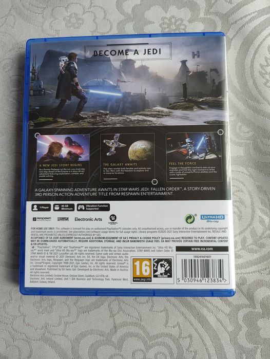 Продавам JEDI Fallen Order за PS5