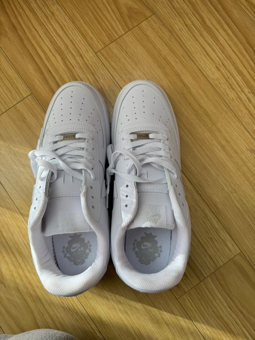 Nike Air Force alb