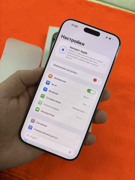 Iphone 16 Pro Max 256Gb емкость 100%