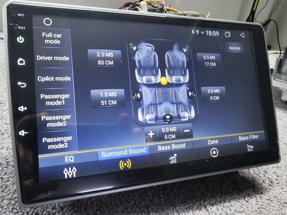 Navigatie Android Peugeot 407 gri