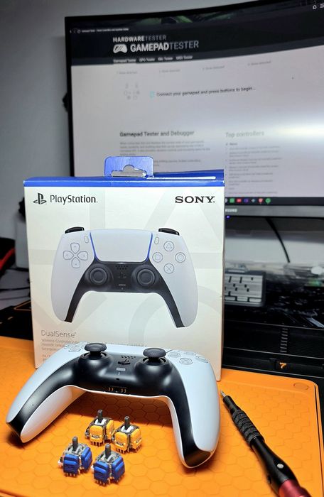 Controllers PS5 DualSense Upgrade TMR Hall Effect