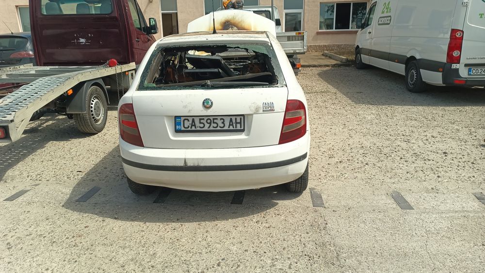 Skoda fabia 1.4 tdi 2006г части