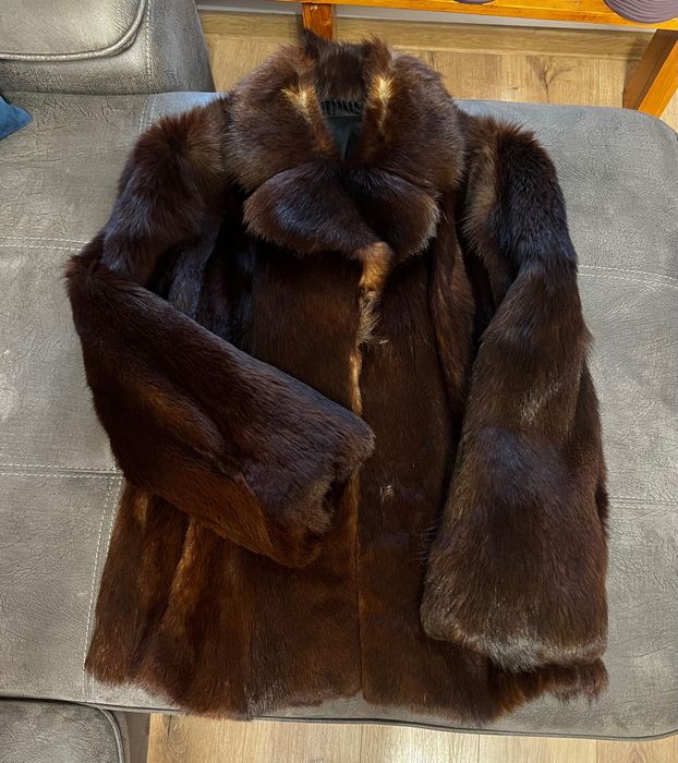 Кожено палто от бобър