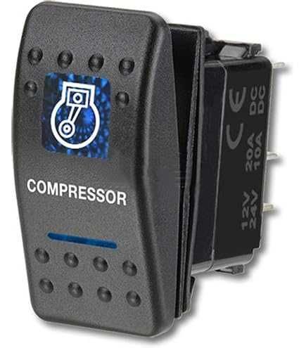 Intrerupator HF cu led pentru compresor diferential blocabil in-out