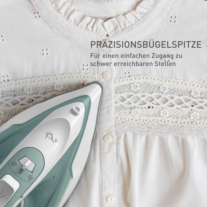 Tefal Virtuo Парна ютия Керамична плоча 30 секунди време за нагряване