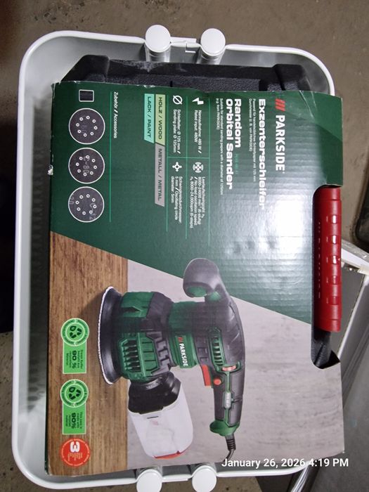 Șlefuitor orbital parkside