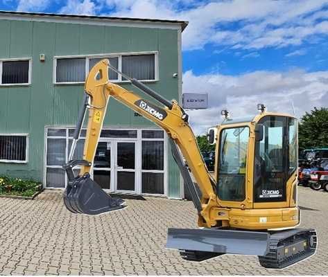 Miniexcavator nou XCMG 35 cu 3 cupe incluse!