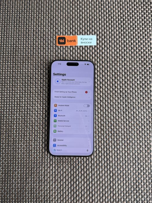 512* iPhone 16 pro max* 30€/м Black Titanium айфон 16 про Макс черен