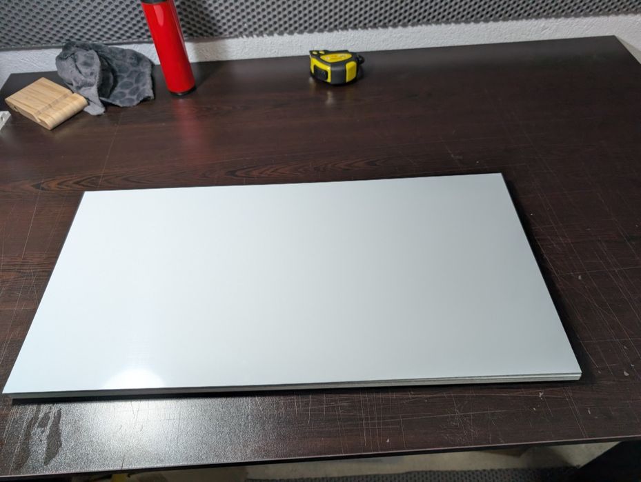 Метал за сублимация / Алуминий за сублимация HD бял гланц