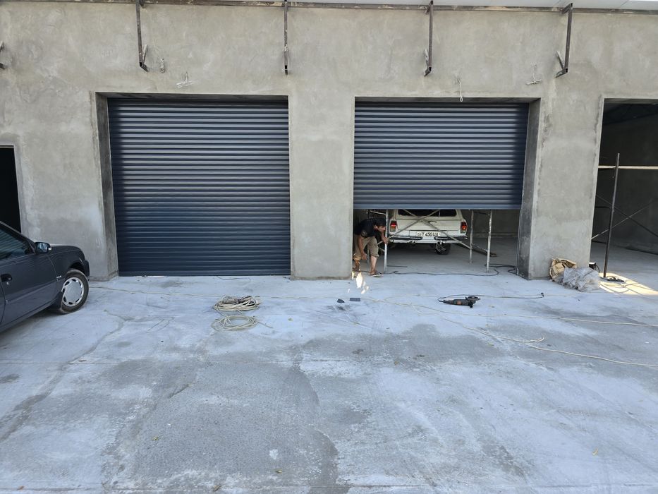 Рольставни ворота автоматический ва ручной, калинлиги 0,4 0,5 ва 0,7