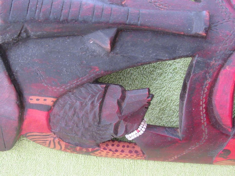 Голяма африканска маска на масай, Кения