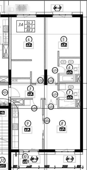 Oz mahal 3ком 88м2 бонус парковка кладовка 6 этаж узмахал срочно !