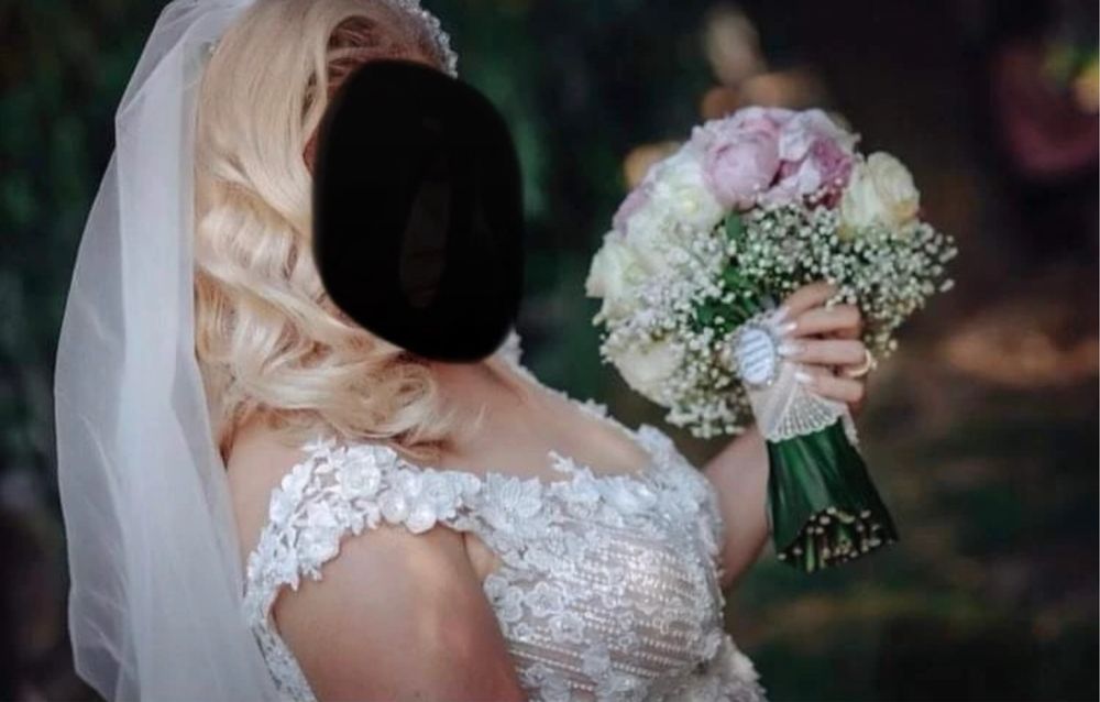 Rochie de mireasa model unicat realizata in atelier