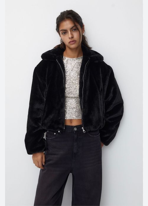 Яке wool Zara M-L размер