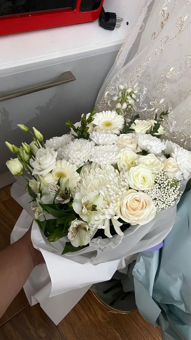 Свежие цветы букеты