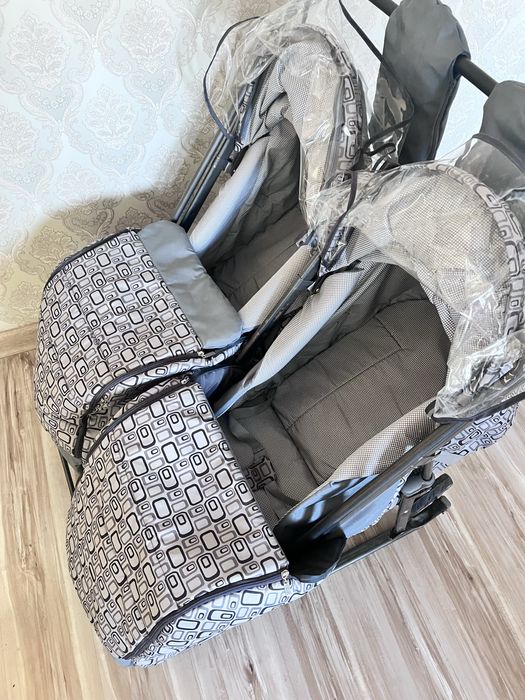 Санки двойные близнецы