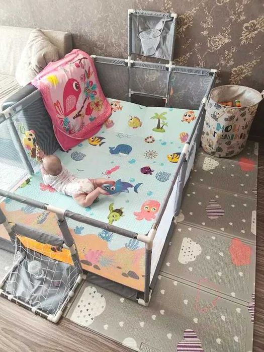 Детский игровой комплекс-манеж/Bolalar uchun o‘yin maydonchasi dm10