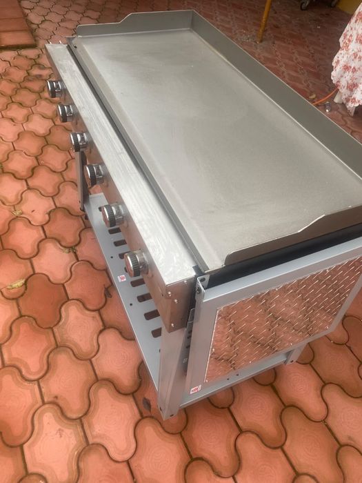 URGENT! Plită grill profesională pe gaz – 6 arzătoare, SUPER PREȚ