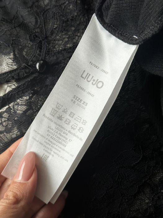 Боди Liu Jo с дантелени ръкави