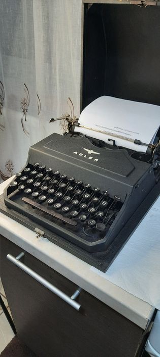 Mașină de scris Adler 1946 impecabilă