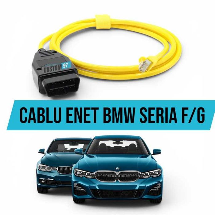 Cablu Diagnoza BMW seria F si G ENET BMW g20 f30 f10 g01 g30 F26 F11 F31