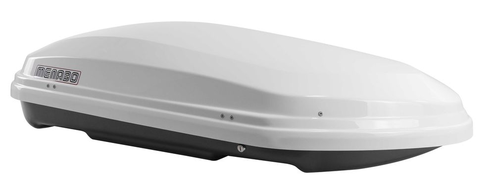 Cutie portbagaj Menabo Diamond 450 White, 163x90.7x36cm