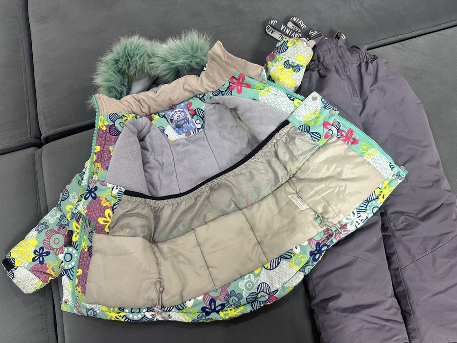 Детская комбез куртка девочке