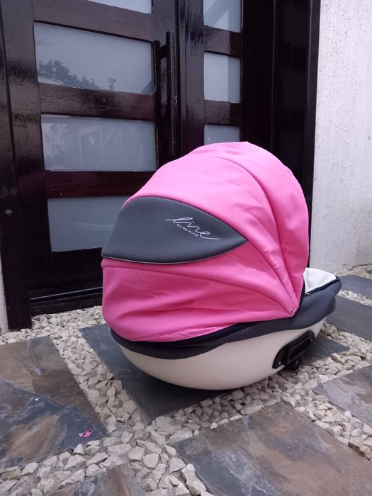 Cărucior Fetita Line Bexa Impecabil ROZ Aproape NOU