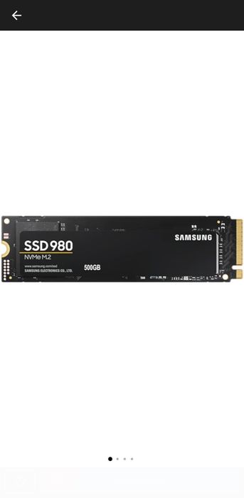 Solid State Drive (SSD) Samsung 980 500GB, NVMe, M.2.