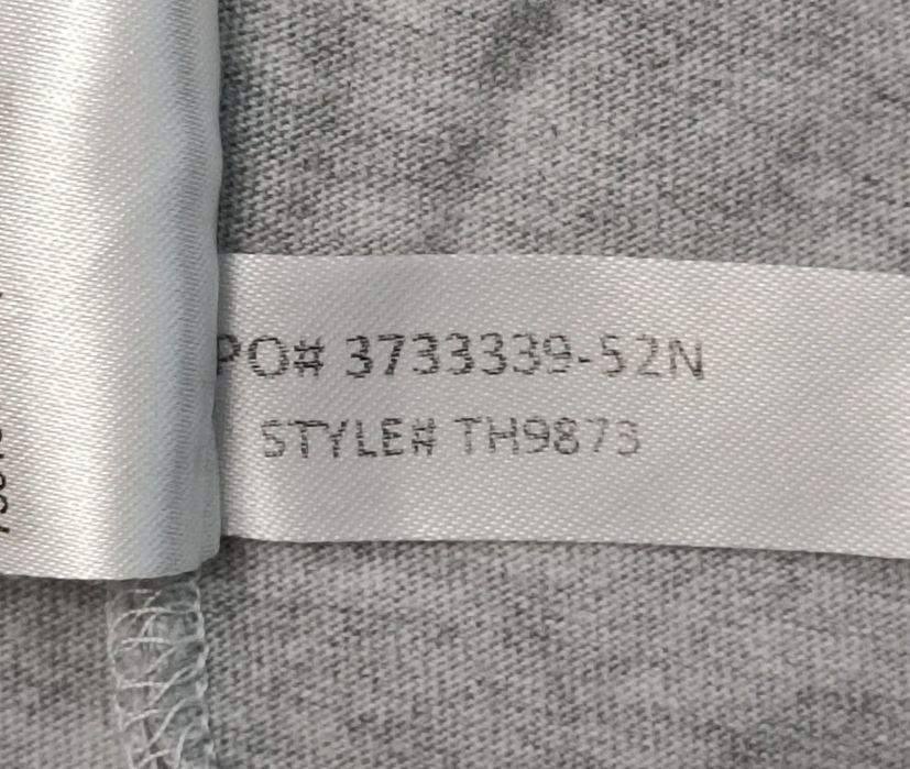 Lacoste оригинална тениска L памучна сива фланелка