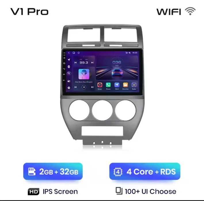 Jeep Compass/ Patriot 2006-2010 Android Carplay
