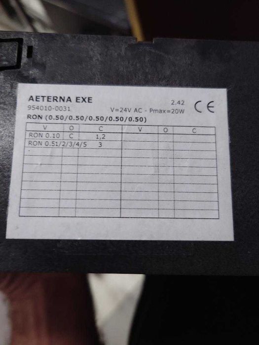 Restiere COGES Aeterna pentru automate ”vending” (MDB și EXECUTIVE)