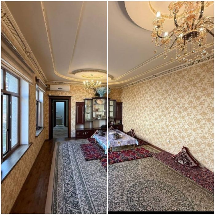 Сергели Евродом 2 этажа на 6ти сотках 8 комнат