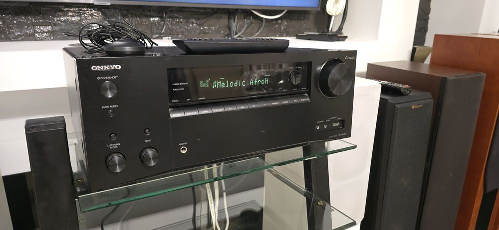 Receiver 7.2 Onkyo TX-NR686 Dolby Atmos Wifi Bluetooth 4k Tidal Phono