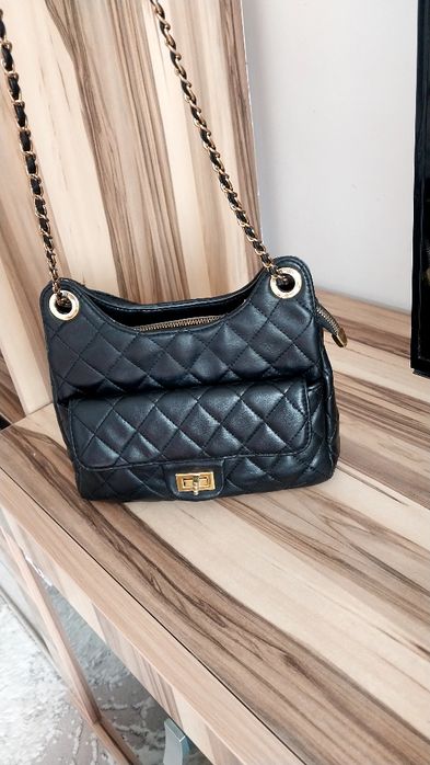 Сумка черная б/у