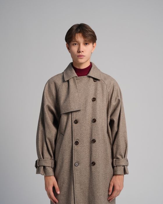 Пальто оверсайз кроя